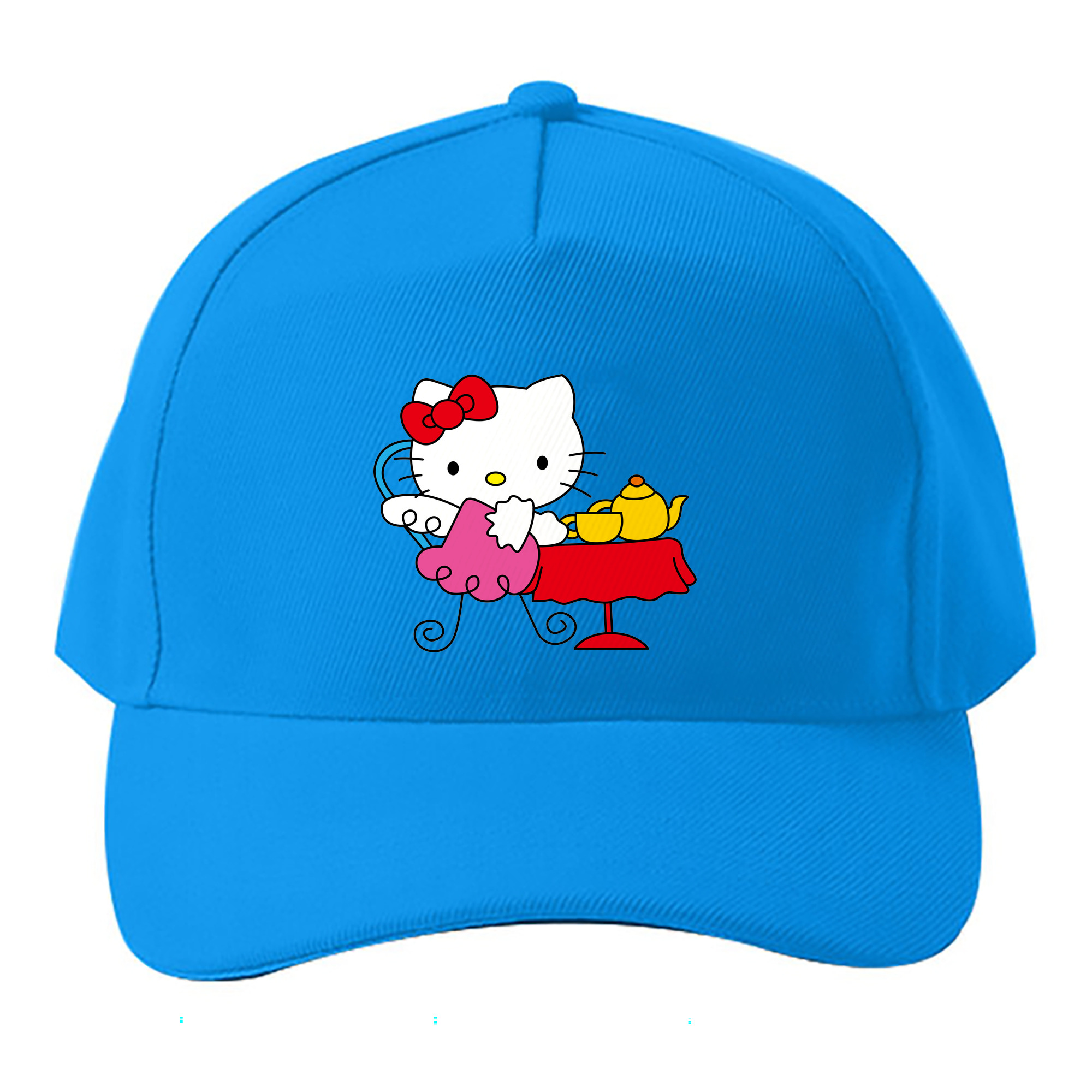 （画像用） Hello Kitty ハローキティ ベースボールキャップ 綿100％ 男女兼用 帽子 スポーツ